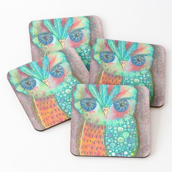 Item preview, Quirky Owl  designed and sold by lenaliluna.