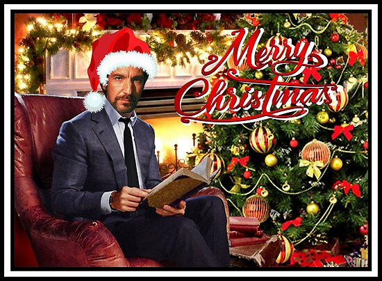 Die Hard Hans Gruber Merry Christmas Posters By Bobby Dazzler Redbubble