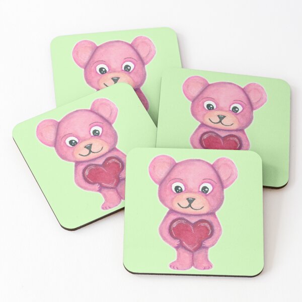 Item preview, Bear with heart designed and sold by lenaliluna.