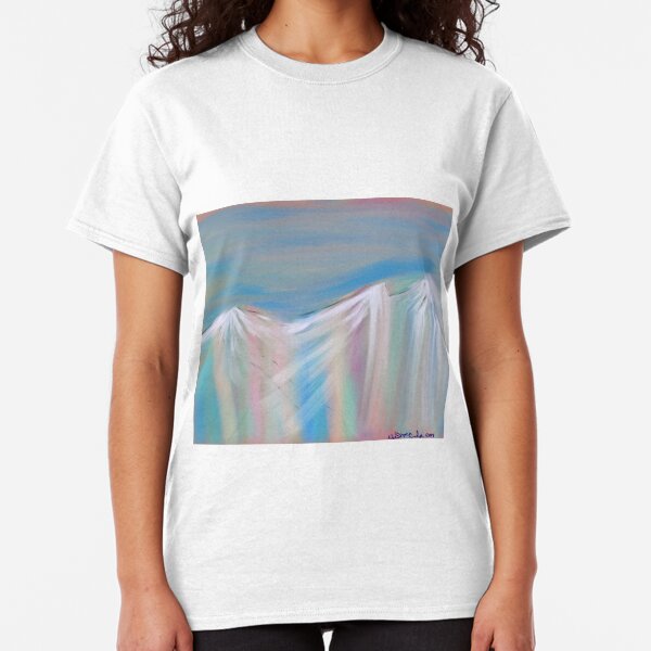 Pastels Of Mountains flowing Classic T-Shirt