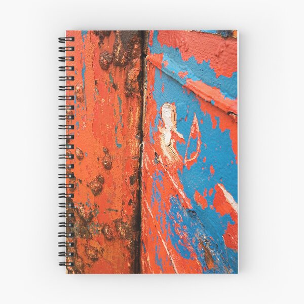 Item preview, Colourful paint peeling from old boat  designed and sold by DIANE  FIFIELD.