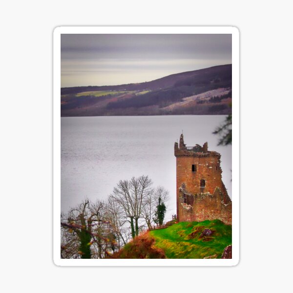 Urquhart castle, Loch Ness Sticker