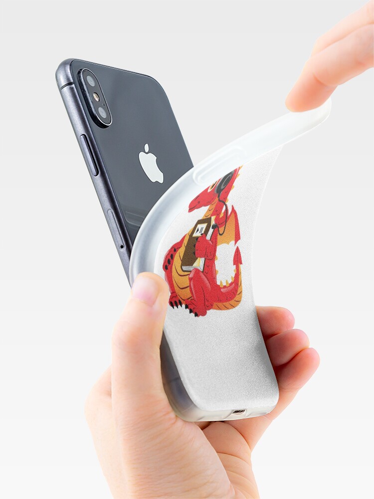 Alternate view of Audiobook Dragon iPhone Case & Cover