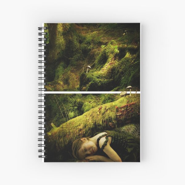 Down The Rabbit Hole Spiral Notebook