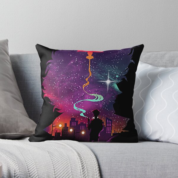 Space Cowboy Bebop Throw Pillow