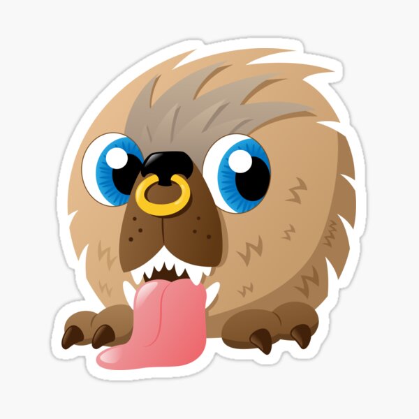 Fumble Beast (no text) Sticker