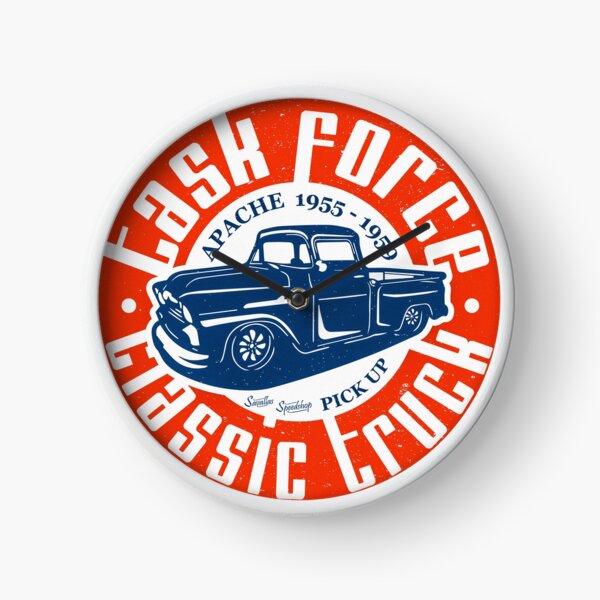 Task Force Apache Classic Truck 1955 - 1959 Clock