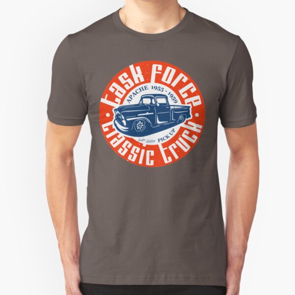 Task Force Apache Classic Truck 1955 - 1959 Slim Fit T-Shirt