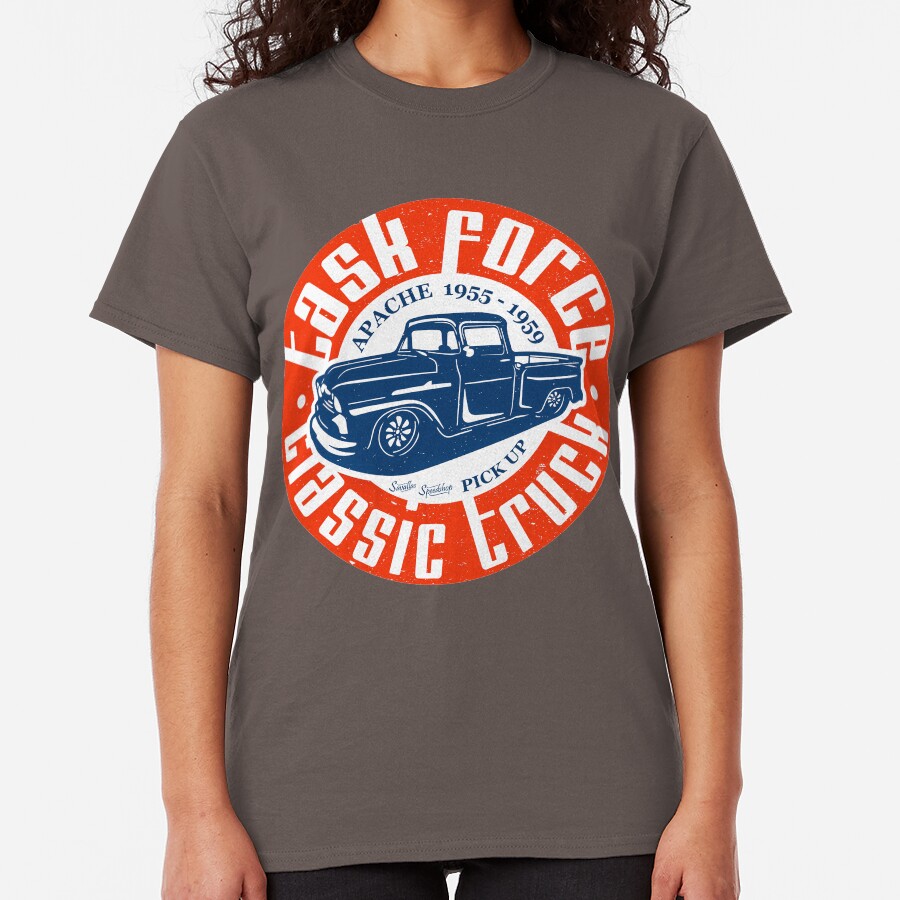 Task Force Apache Classic Truck 1955 - 1959 Classic T-Shirt