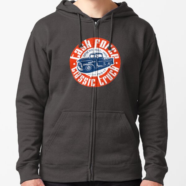 Task Force Apache Classic Truck 1955 - 1959 Zipped Hoodie
