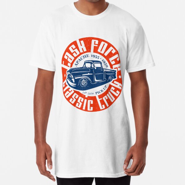 Task Force Apache Classic Truck 1955 - 1959 Long T-Shirt