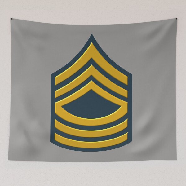 Item preview, US ARMY INSIGNIA - MASTER SERGEANT designed and sold by WOOFANG.