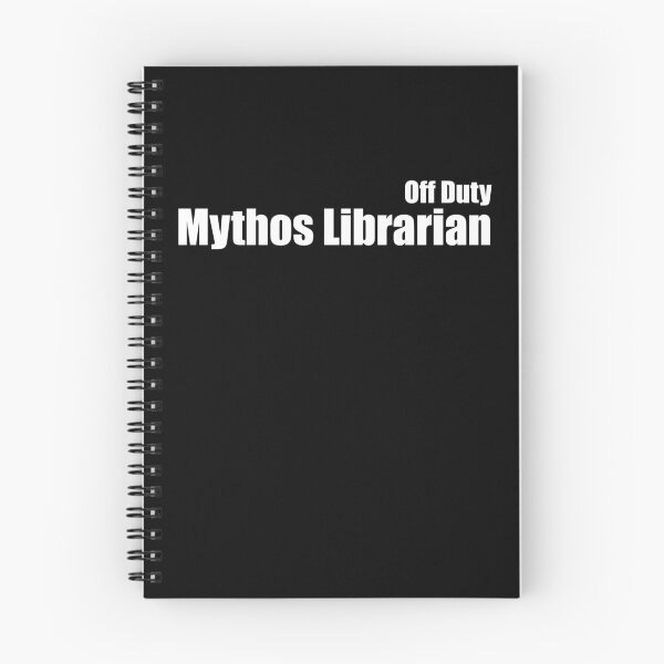 Item preview, Off Duty Mythos Librarian designed and sold by Geek Native .