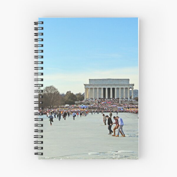 Item preview, On Ice at the Lincoln Memorial designed and sold by Cora Wandel.