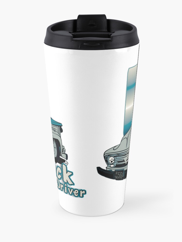 Alternative Ansicht von Ford F100 Truck Driver 1953 - 1956 Thermobecher
