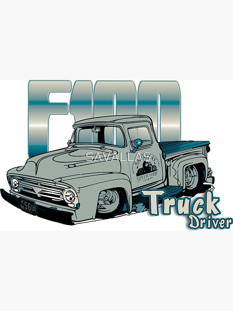 Ford F100 Truck Driver 1953 - 1956 von SAVALLAS