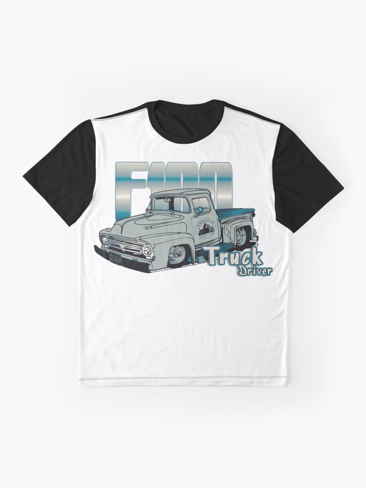 Alternative Ansicht von Ford F100 Truck Driver 1953 - 1956 Grafik T-Shirt