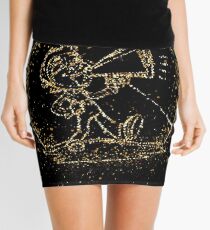 Loudspeaker man boy golden ornament Gold Minirock