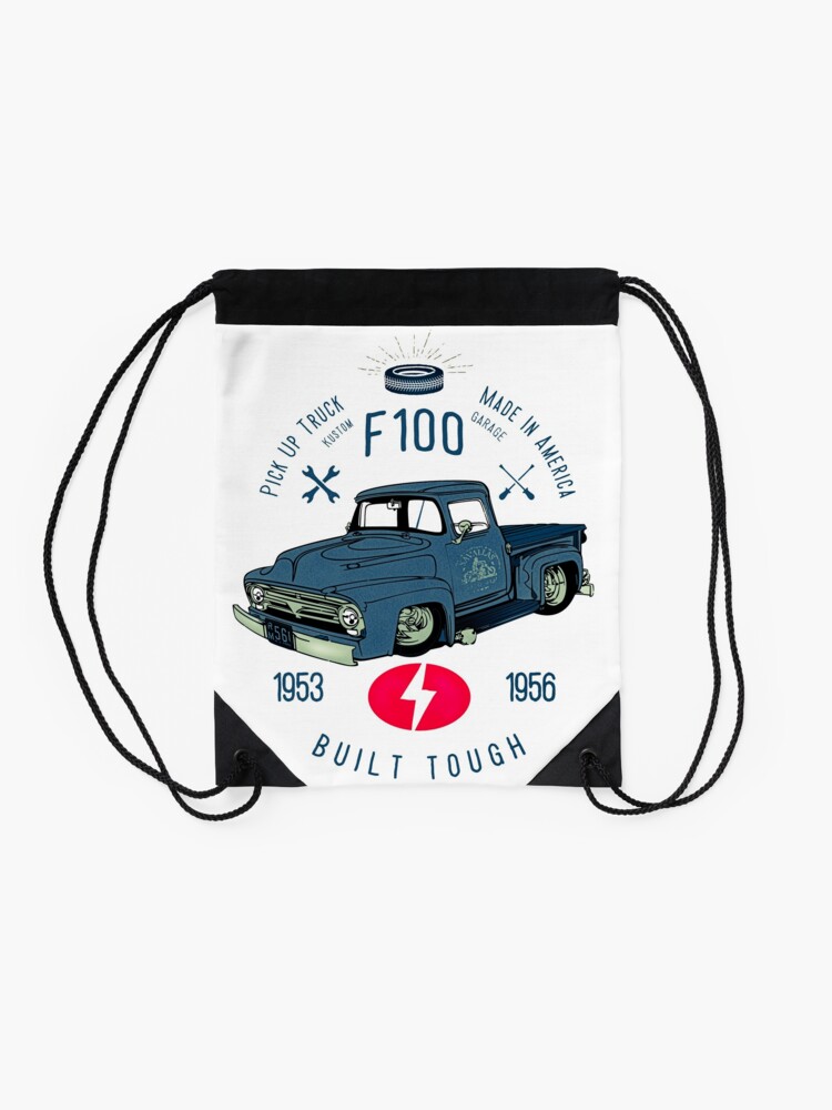 Alternative Ansicht von Ford F100 Truck Built Tough Turnbeutel
