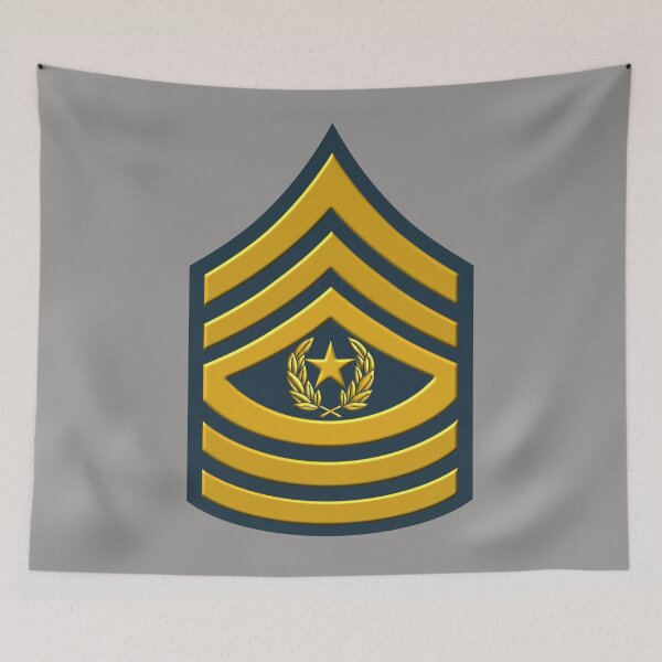 Item preview, US ARMY INSIGNIA - COMMAND SERGEANT MAJOR designed and sold by WOOFANG.