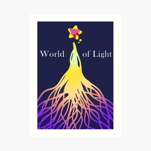 World of Light, Kirby Art Print