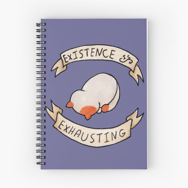 Item preview, existence is exhausting designed and sold by suddenlybirds.