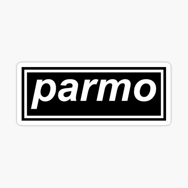 Middlesbrough Parmo Oasis parody Sticker