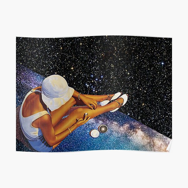 STAR BATHING. Poster