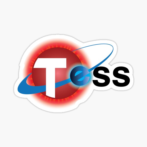 Transiting Exoplanet Survey Satellite (TESS) Mission Logo Sticker