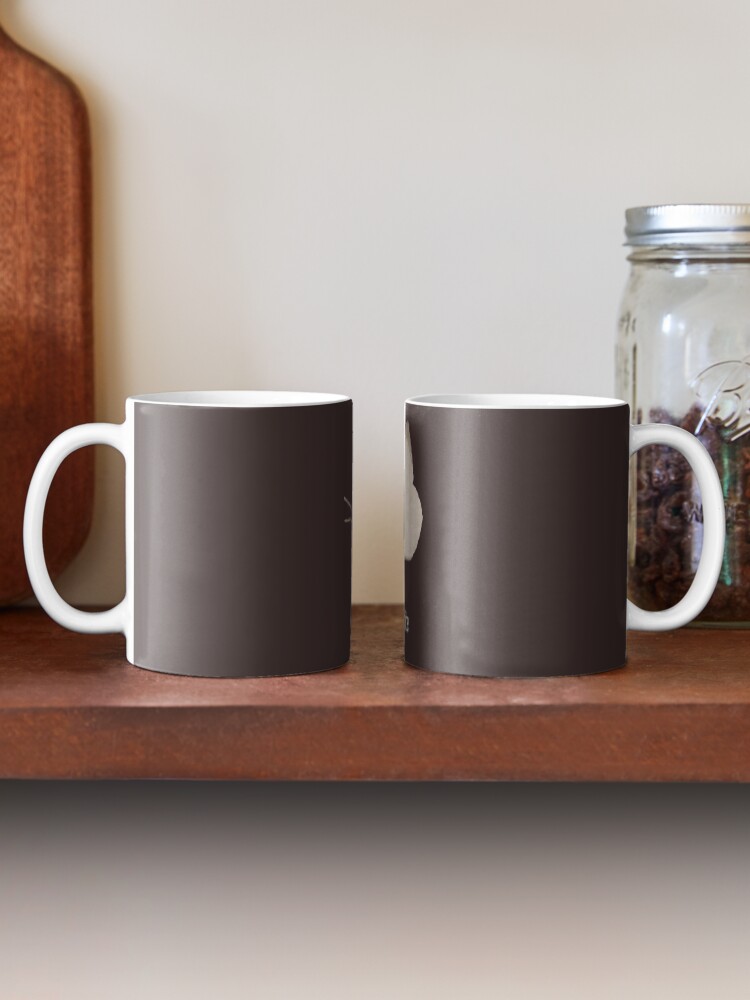 Thumbnail 2 of 6, Coffee Mug, Madeiran large white - Endangered and extinct species (dark background) designed and sold by 12images.