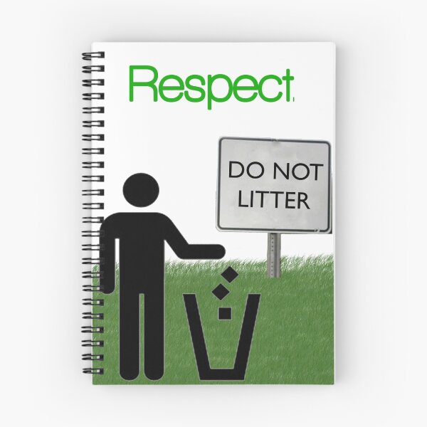 Item preview, Respect. Do Not Litter. designed and sold by jrlees1.