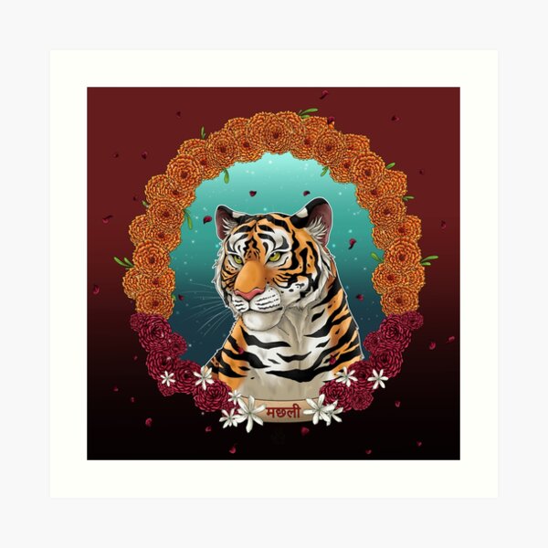Machli - The Queen of Tigers Art Print