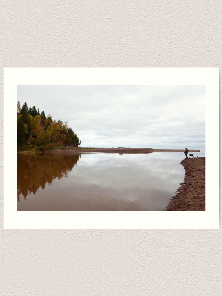 Alternate view of Mouth of the Gooseberry River Art Print