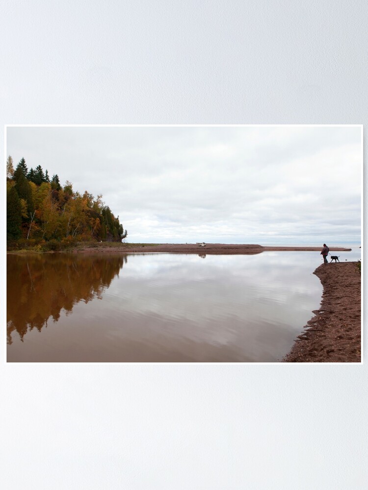Alternate view of Mouth of the Gooseberry River Poster