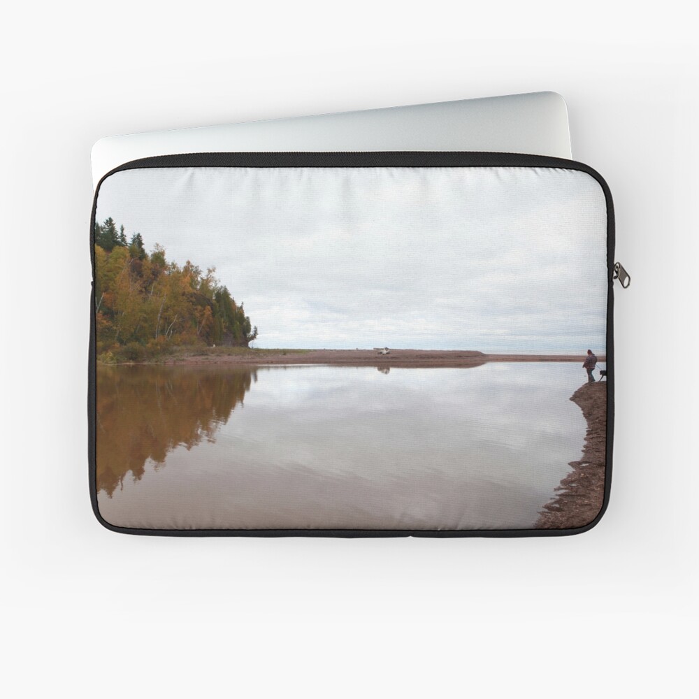 Mouth of the Gooseberry River Laptop Sleeve