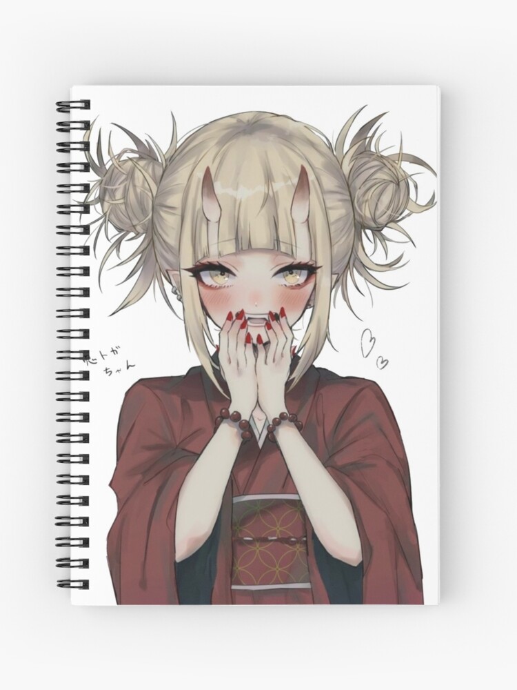 Himiko Toga My Hero Academia Spiral Notebook By Klaes Redbubble