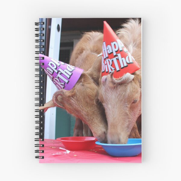 Item preview, Vauxhall City Farm - Goats, Happy Birthday (Barney & Fred) designed and sold by VauxhallFarm.