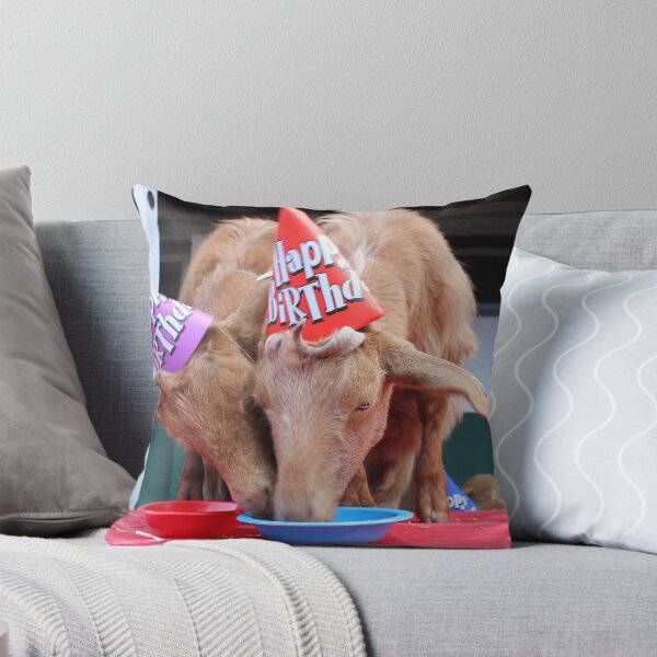 Item preview, Vauxhall City Farm - Goats, Happy Birthday (Barney & Fred) designed and sold by VauxhallFarm.