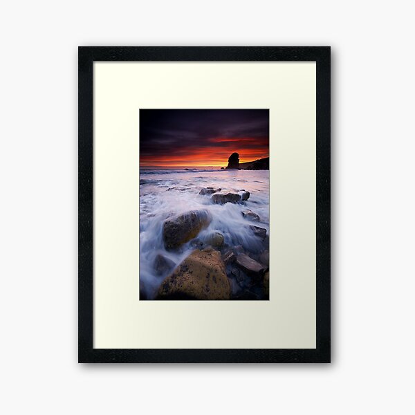 Winters dawn Framed Art Print