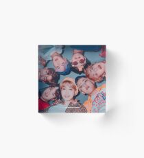 Bloque acrílico Cartel lindo del grupo BTS - SG 2019