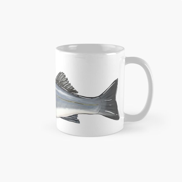 Item preview, Seabass fish designed and sold by FuzzyLogicKate.
