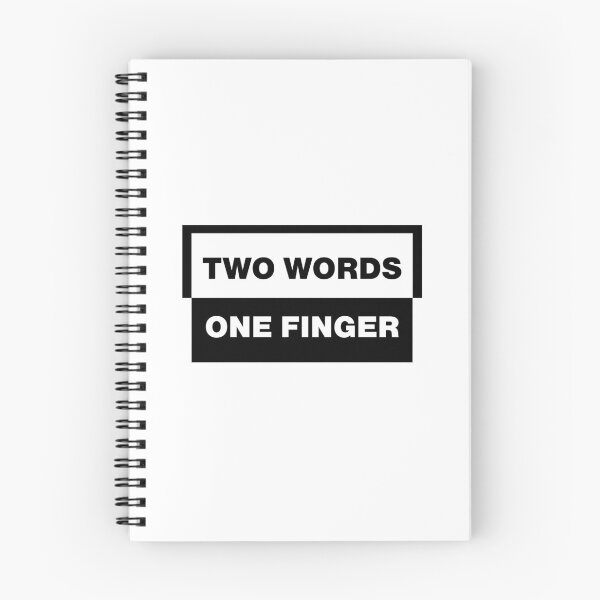 Item preview, Two words, one finger designed and sold by Varden.