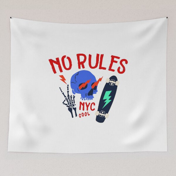 Item preview, NYC no rules cool t-shirt //hipster//pro//t-shirt//c//c++//java//skull//hot designed and sold by KARTICK DUTTA.