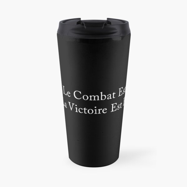 Plus Le Combat Est Dur Plus La Victoire Est Belle : Booba Mug isotherme