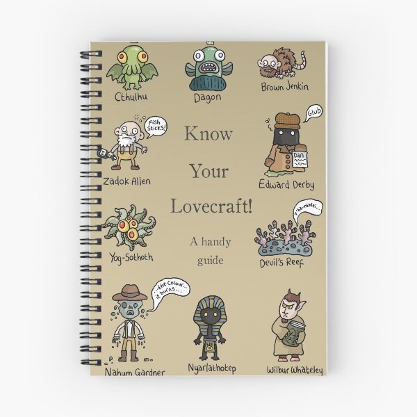 Item preview, Know Your Lovecraft! designed and sold by VenkmanProject.