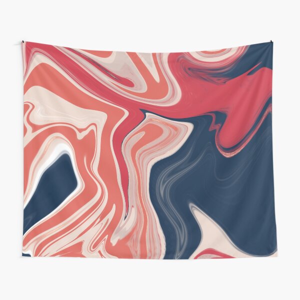 Warm + Cool Marble Tapestry