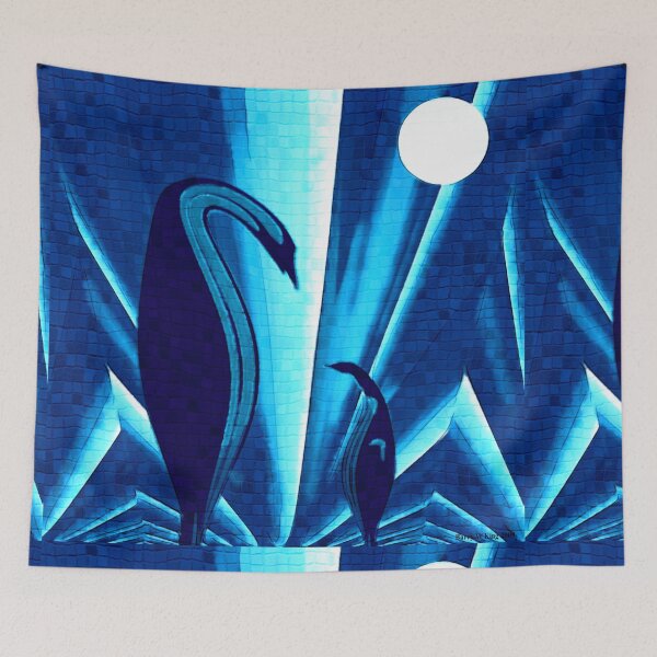 Item preview, Silver Moonlit designed and sold by CurvilinearArt.