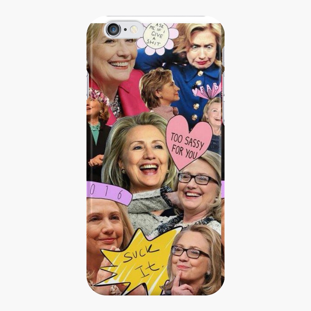 Hillary Clinton Collage iPhone Case & Cover
