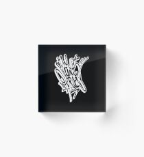 TSH CREW Acrylic Block