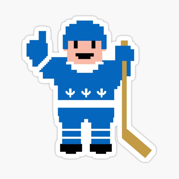 Quebec Hockey Player Sticker
